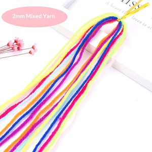Cuerdas trenzadas <span class=keywords><strong>de</strong></span> <span class=keywords><strong>colores</strong></span> arcoíris <span class=keywords><strong>de</strong></span> siete <span class=keywords><strong>colores</strong></span> <span class=keywords><strong>para</strong></span> rastas, cinta dorada, accesorios <span class=keywords><strong>para</strong></span> <span class=keywords><strong>el</strong></span> cabello trenzado infantil, estilo natural, hechos a máquina - Product Image 6