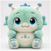 Peluche Compagnon d'Éveil et de Confort Emotionnel, Douce et Réconfortante