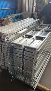 Fabbrica OEM prezzo a buon mercato all'ingrosso in metallo in acciaio assi dual-board trampolino ponteggio ganci plancia plancia