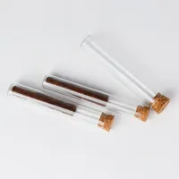 Горячая Распродажа, индивидуальная стеклянная пробирка для сигар с пробкой для сигарет/сигар/дыма/палочек