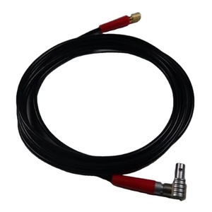 สายเคเบิลเดี่ยว UT แบบ 90 องศา Lemos 00 ถึง Microdot สำหรับเครื่องมือ NDT RG174 อุตสาหกรรม - Product Image 3