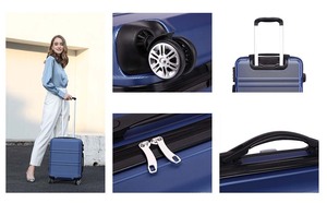 Ensemble de bagages à main en PP Prix de gros Ensemble de valises en ABS PC en PP de haute qualité en stock pour un usage quotidien prêt à expédier - Product Image 6