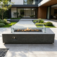 Ensemble d'accessoires complet pour foyer extérieur, foyer pratique pour jardin et cour
