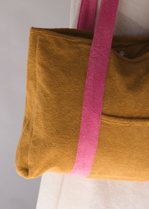 Bolsa <span class=keywords><strong>de</strong></span> Mano Personalizada <span class=keywords><strong>de</strong></span> Felpa, Estilo Casual y Moderno, Color Rosa Caramelo, para la Playa, Cómoda, para Dama, Fábrica con Certificación BSCI - Product Image 3