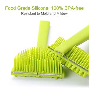 De silicona de <span class=keywords><strong>ducha</strong></span> de baño espalda depurador cepillo con <span class=keywords><strong>mango</strong></span> largo - Product Image 2