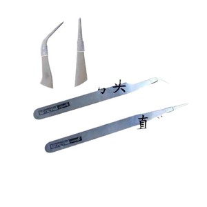 Factory wholesale of Gooi stainless steel tweezers, electronic repair tweezers, beauty and <b>nail</b> <b>tool</b> tweezers, curved tweezers. - Product Image 5