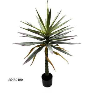 Árbol Artificial de Interior, Árboles Artificiales Altos con Maceta, Árbol de Maguey Artificial Grande, Plantas Realistas con Ramas y Frutos para Decoración del Hogar - Product Image 2