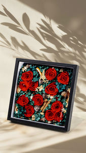 Infinity Rose Frame decorazione per la casa <span class=keywords><strong>Cassia</strong></span> cannella ghianda conservato fiore di rosa per sempre regali di san valentino rosa eterna - Product Image 6