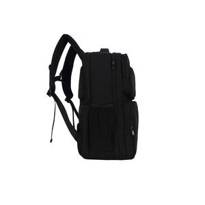 Sac à dos pour ordinateur portable avec port USB, personnalisable avec logo, idéal pour les jeunes, les loisirs et les voyages, pour hommes et femmes, vente en gros directe usine. - Product Image 4