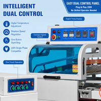 Économisez 5-6 maines d'œuvre : Scelleuse automatique en L de 15 m/min avec tunnel de rétraction FQL450 BSN4020C – Machine de rétraction thermique Plug and Play