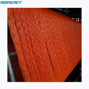 ROPENET HMPE High Performance Rope 12 Strands Braid Mooring Line/ Heavy Lifting 36MM