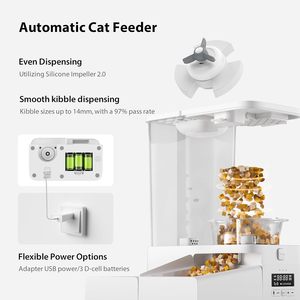 Cuenco <span class=keywords><strong>para</strong></span> <span class=keywords><strong>perros</strong></span> y gatos, alimentador de mascotas, dispensador de agua 2 en 1 automático, comedero <span class=keywords><strong>para</strong></span> gatos y dispensador de agua, precio barato, superventas - Product Image 4