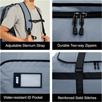 Sac de sport OEM haute capacité et robuste pour la gym, le rangement d'entraînement en extérieur et les voyages de week-end, idéal pour le sport et les déplacements