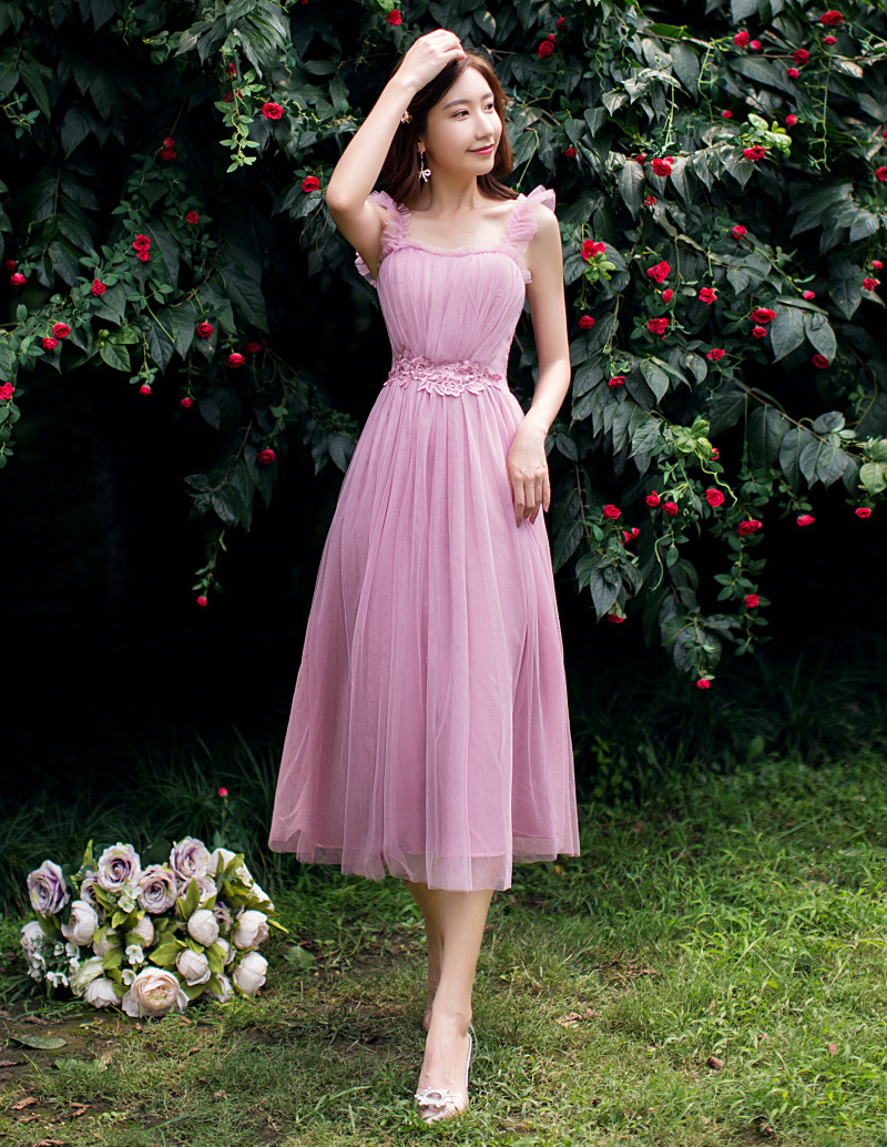 Pink Shoulder straps