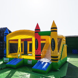 Château <span class=keywords><strong>gonflable</strong></span> commercial en PVC pour enfants, directement <span class=keywords><strong>de</strong></span> l'usine, idéal pour les locations <span class=keywords><strong>de</strong></span> <span class=keywords><strong>jeux</strong></span> et <span class=keywords><strong>de</strong></span> fêtes - Product Image 3