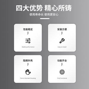 Hxcq-01.02แม่เหล็กไฟฟ้าสำหรับสตาร์ทเตอร์380V Ip20มอเตอร์สตาร์ท - Product Image 4