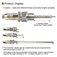 Connecteur thermocouple SRK Quick Connect K, prise aviation, sonde de température industrielle Pt100 RTD, détecteur de température par résistance