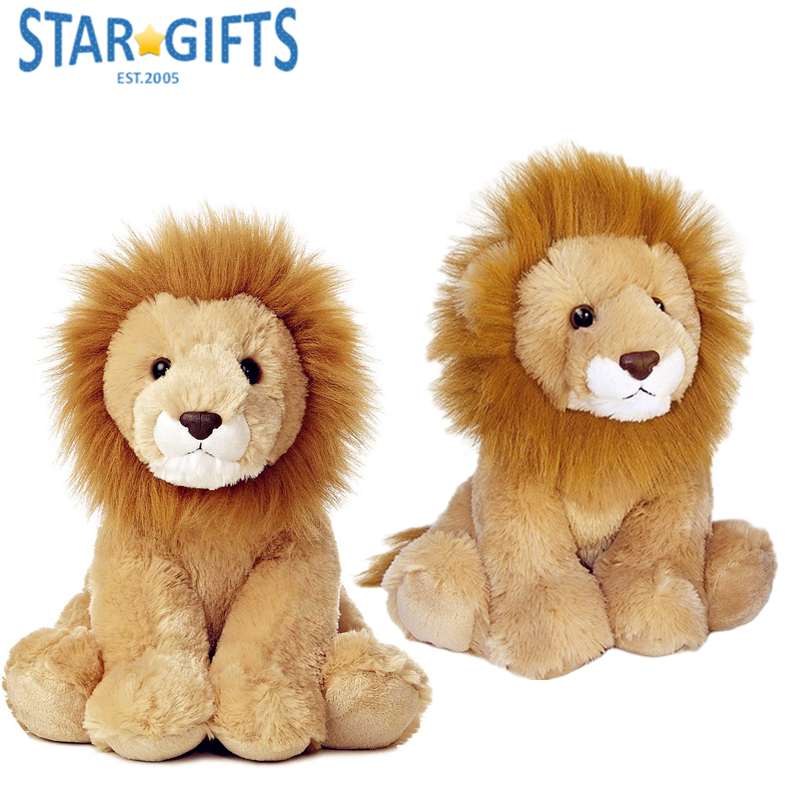 Peluche Rey León De 28 Cm – Suave Y Realista, Figura De Felpa | Regalo Para Niños Y Coleccionistas