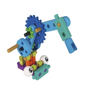 Vật Phẩm Mới 10 Trong 1 Cấu Trúc Truyền Động Bánh Răng Đồ Chơi Lắp Ráp Tự Làm Robot Khối Xây Dựng Tưởng Tượng Không Gian Với Hộp Đựng - Product Image 3