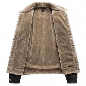 Chaqueta de Mezclilla Negra Personalizada de Moda al por Mayor 2021, Ropa de Calle de Invierno para Hombre - Product Image 3