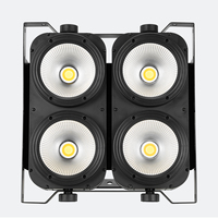 Projecteur LED COB Big Dipper LC500 4x100W, lumière froide, blanc chaud, mélange de couleurs ambre, CRI élevé, éclairage de scène