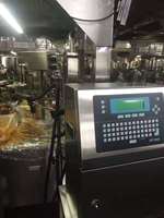 NY-300 Cij Inkjet Printer Online Industriële Batch Codeermachine