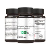 Capsules Halal Ecdysterone LE Choix Anabolique Naturel Augmenter La Masse 1000 MG