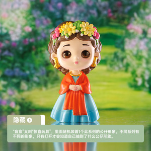 Yu Mo Craft - Figura Coleccionable de Resina de la Famosa Pintura 'La Niña' en Caja Sorpresa, Juguete Decorativo de Escritorio, 6 Ediciones Básicas y 1 Edición Oculta - Product Image 2