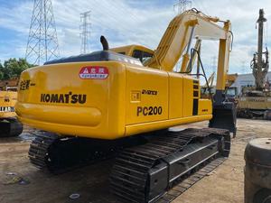 Excavadora usada original de Japón en buen estado, komatsu, motor de pintura de La EPA, en Shanghai, con pintura al por mayor, de dos años - Product Image 2