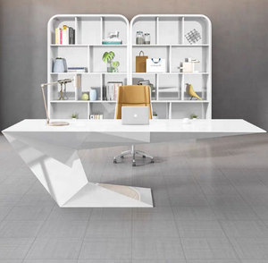 <span class=keywords><strong>2025</strong></span> CEO Ông Chủ quản lý Hoa Tiêu bàn trắng sang trọng quản lý nội thất văn phòng công nghệ cao hiện đại bàn văn phòng điều hành - Product Image 2