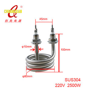 El popular TZCX marca Acero inoxidable calentador de bobina de elemento de calefacción - Product Image 4