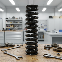 Ressort de compression spirale cylindrique personnalisé Haunyou, multi-spécifications, résistant à la fatigue, pour applications industrielles