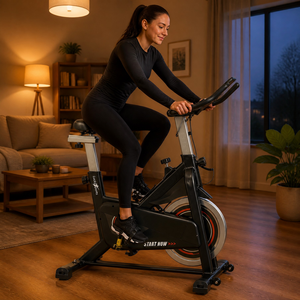 Vélo de spinning d'intérieur pour usage domestique avec application Bluetooth, volant d'inertie intelligent, excellent rapport qualité-<span class=keywords><strong>prix</strong></span> - Product Image 1