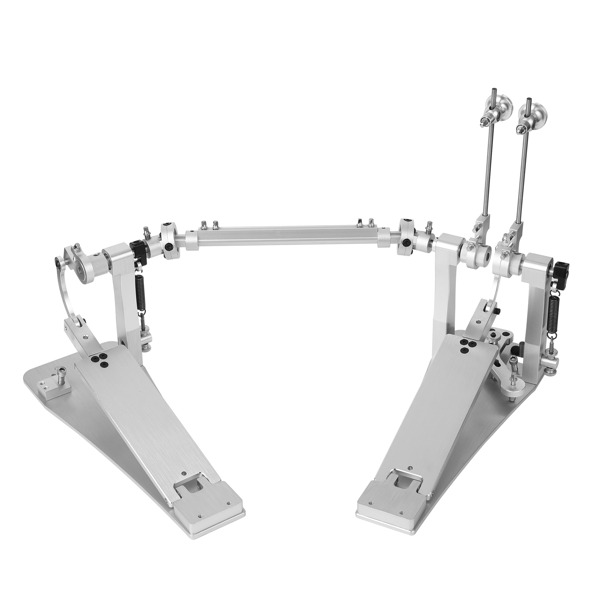 Musoo бас-барабан двойные педали с молотками, алюминиевый сплав