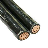 THHN/THWN Cable de cobre aislado de PVC con revestimiento de nailon 1 ~ 20AWG Cable multi subterráneo cable de alimentación de cobre eléctrico