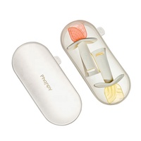 Anneau de dentition en silicone non toxique sans BPA bébé dentition Unique INew Style infantile bébé jouets ensemble de dentition doux