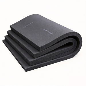 High Density NBR PVC Nitrile Rubber Insulation Board Heat Insulation NBR Foam <b>Sheets</b> Mat For Building Insulation - Product Image 2
