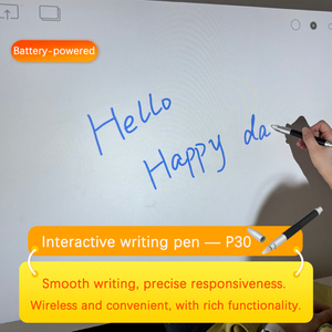 Pantalla Táctil Interactiva para Aula, 255 Puntos de Contacto, Pizarra Interactiva con Cámara Integrada, <span class=keywords><strong>Proyector</strong></span> Portátil para Uso Educativo - Product Image 3