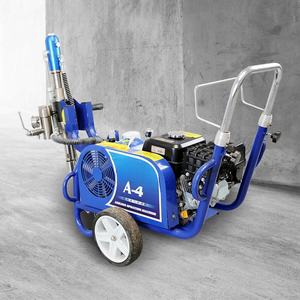 يتم استخدام آلة رش والمعجون الهيدروليكية عالية الطاقة لرش الجدار وتوزيعه. - Product Image 4