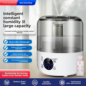 3L Large Capacity Ultrasonic Spray Desktop <b>Humidifier</b> with Timing Function Transparent Water for Household Use - Product Image 3