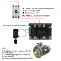 220V 380V 30A 40A 60A 100A 150A 200A Module redresseur de contrôle de redresseur Intelligent entièrement isolé triphasé