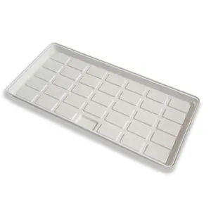 Black White ABS Plastic 2x4 4x8 Hydro Fodder Flood and Drain Table for Sale