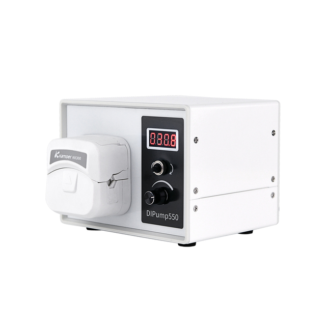 DIP-KK300 4 Rotors 0-300ml/min Quick Tube Replace Peristaltic Pump Stepper Motor Intelligent Adjustable Speed Lab Dosing Pump