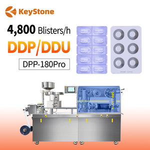 Machine d'emballage automatique de capsules DPP-150, machine d'emballage sous blister de comprimés Alu Alu PVC DPP 140, prix - Product Image 1