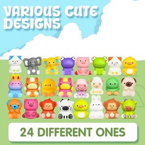 Easter Eggs Capsule Toy Set 24-Pack Plastic <b>Squishy</b> Blind Box For Kids Ages 2 4 Years Fidget Toys - Product Image 4