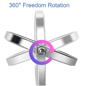 Antique Bronze 8 inch thắp sáng gương trang điểm 360 độ xoay hai mặt bàn gương cho bàn mỹ phẩm gương - Product Image 2