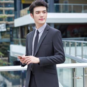 สูทแต่งงานแบบคลาสสิกมีกระดุม2เม็ดสำหรับผู้ชายสูทเบลเซอร์สำหรับผู้หญิงสูทสำหรับผู้ชาย - Product Image 4