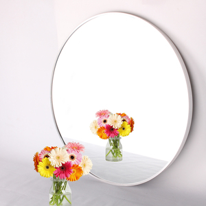 <span class=keywords><strong>Miroir</strong></span> mural rond en verre argenté encadrée <span class=keywords><strong>de</strong></span> métal <span class=keywords><strong>de</strong></span> grande taille <span class=keywords><strong>de</strong></span> style classique résistant à la rouille personnalisable pour <span class=keywords><strong>salle</strong></span> <span class=keywords><strong>de</strong></span> <span class=keywords><strong>bain</strong></span> - Product Image 2