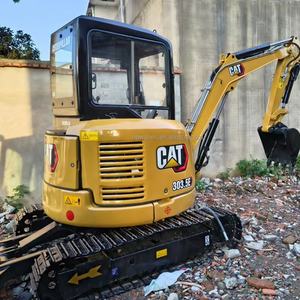 Used Cat303.5e <b>Mini</b> Excavator 3.5 Ton Second <b>Hand</b> with Original Engine Gearbox PLC & Pump - Product Image 1