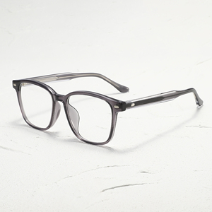 Monturas de gafas rectangulares de borde completo, color sólido, anti-UV, para adultos, unisex, corrección de la visión - Product Image 5